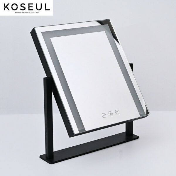 0c1c1500 c135 4aba 9b73 d3e680a9e7d9 Household Large 360 Degrees Dressing Mirror Cosmetic Mirror LED Light Dressing Table Mirror