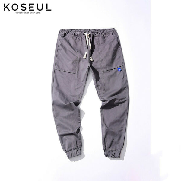 1108058621345 2 Men's casual pants Korean large men's sports pants