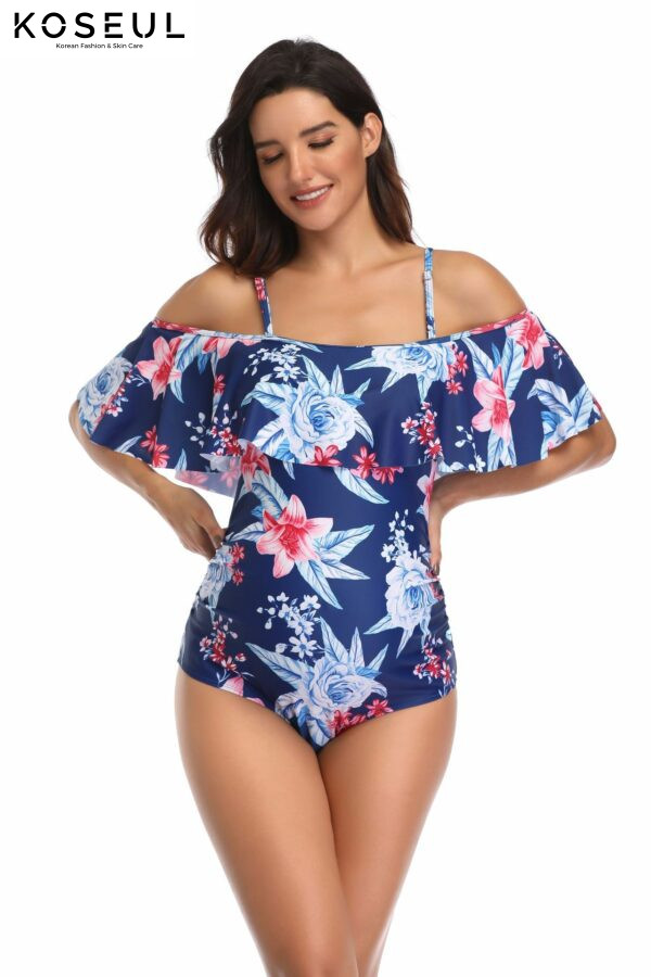 1255779588550 Printed maternity swimsuit
