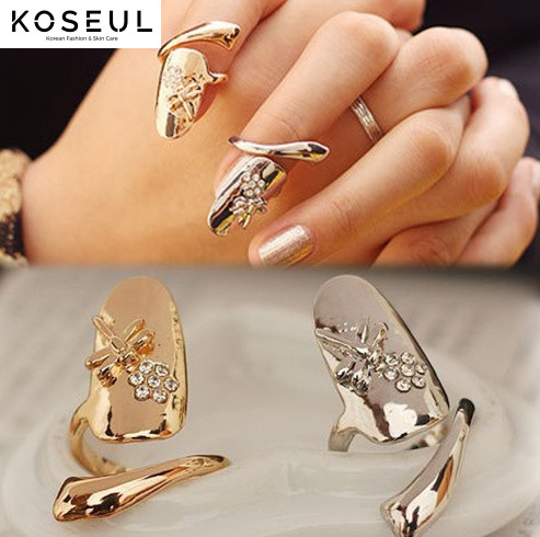 1384552845666 Korean Style Nail Fashion Temperament Ring