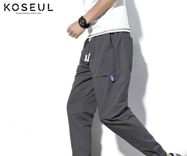 1552980945336 2 Men's casual pants Korean large men's sports pants