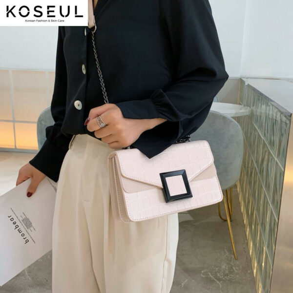 1613179356275 Korean Style Pattern Shoulder Bag Fashion Personality Messenger Small Bag