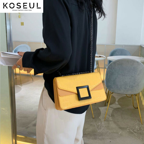 1613179356297 Korean Style Pattern Shoulder Bag Fashion Personality Messenger Small Bag