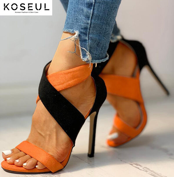 1614667219576 Women's Fashion With Color Matching Sandals