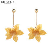 1620021175425 Jewelry Big Flower Earrings, Female Accessories, Earrings, Korean Jewelry, Fashion All-Match