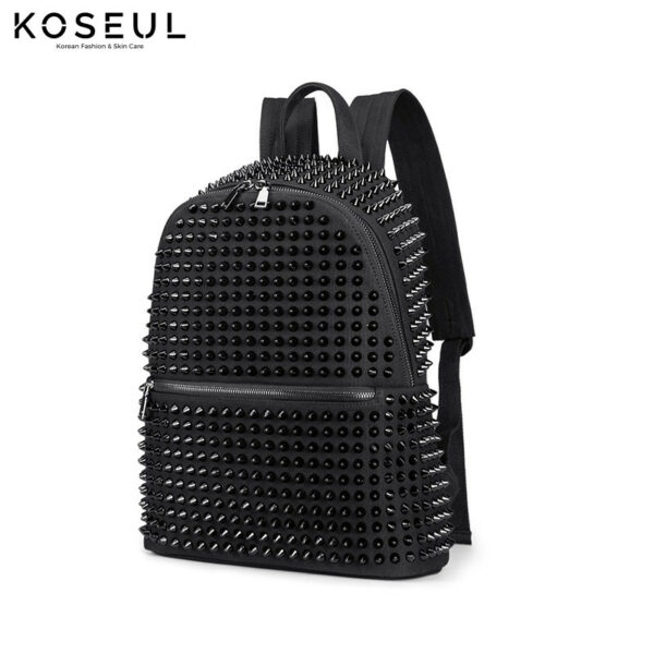 1909791703466 New Korean Style Rivet Backpack