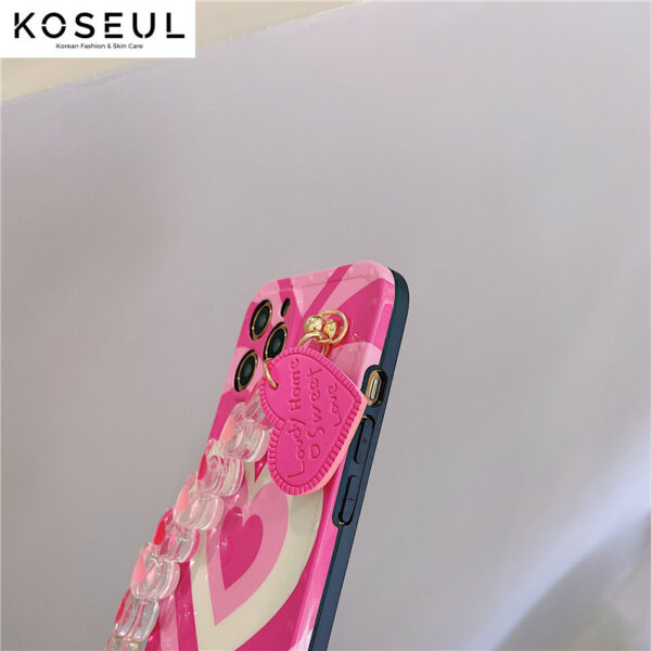1a355732 e0df 4072 8fde 9bdcf04934bc 1 Korean Style Love Bracelet Phone Case