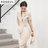 2554e4df 8eb0 4191 9307 5ae3eae81450 Korean Fashion Temperament President Formal Dress Small Suit Two-piece