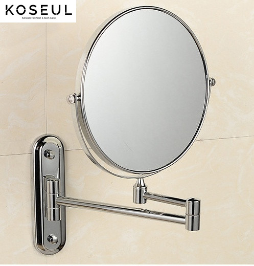 4096203321024 Cosmetic Mirror Wall Mounted Double Side Adjustable, Rotating Function Mirror