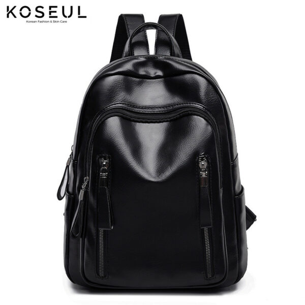 439b677e 0a4e 4cce b5f5 7b2f95f91695 Trendy Soft Leather Korean Fashion Ladies Backpack Academy