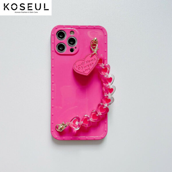 5da448ba b44c 49bf b7a6 93cd914783fd 1 Korean Style Love Bracelet Phone Case