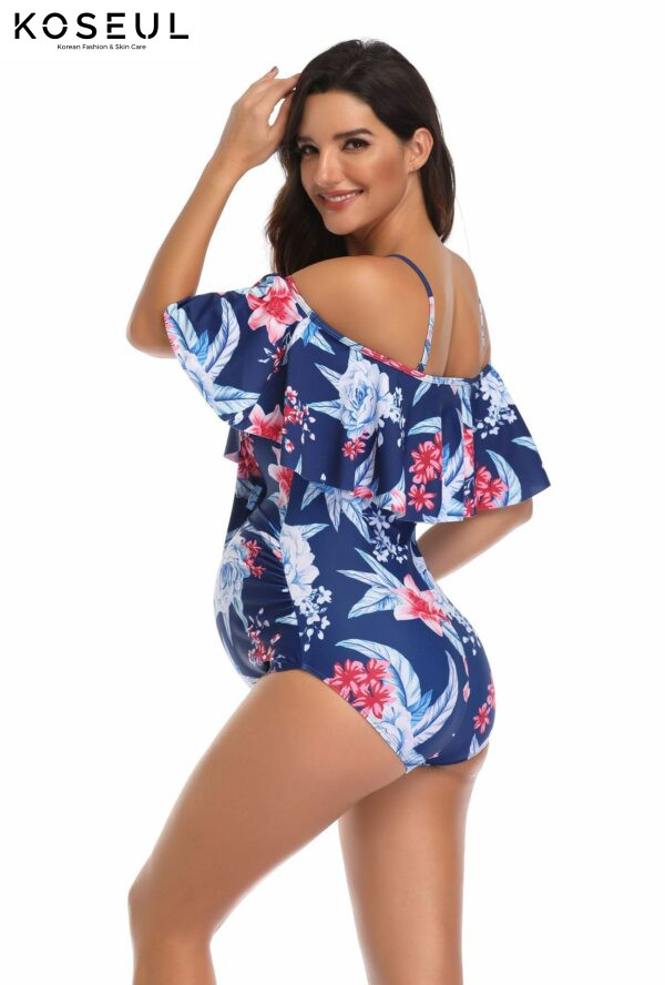 6314938735226 Printed maternity swimsuit