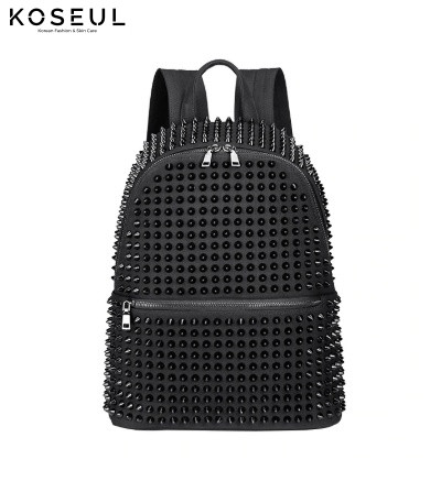 800377798611 New Korean Style Rivet Backpack