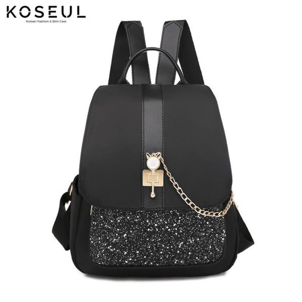 885702195925 Fashion Student Backpack Korean Sequin Travel School Bag