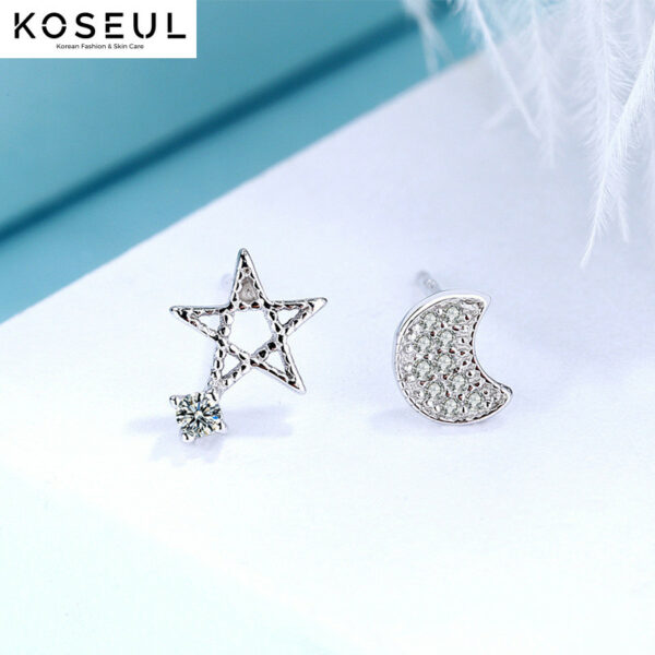 bf6e0cfb 81d6 4cf3 bb95 918617481fe6 Stars And Moon Korea Korean Earrings Fashion And Simple
