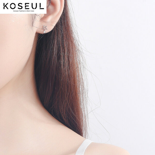 ec3f0a40 d55f 4e3e 839d 7468a5b34b65 Stars And Moon Korea Korean Earrings Fashion And Simple